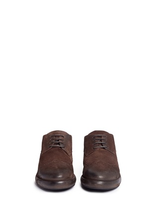 Front View - Click To Enlarge - MARSÈLL - 'Steppa' brogue leather Derbies