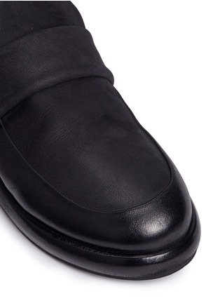 Detail View - Click To Enlarge - MARSÈLL - 'Steppa' leather loafers