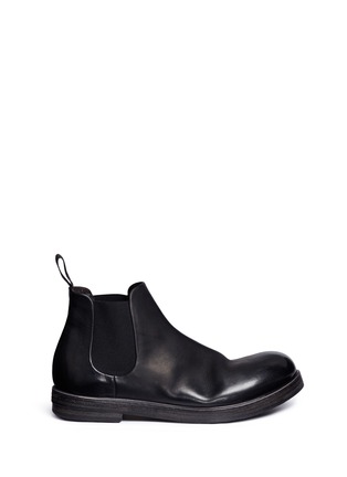 Main View - Click To Enlarge - MARSÈLL - 'Zucca Zeppa' leather Chelsea boots