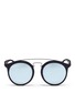 Main View - Click To Enlarge - RAY-BAN - 'RB4256 Gatsby I' double bridge round acetate sunglasses