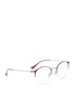 Figure View - Click To Enlarge - RAY-BAN - 'RB3578' metal round optical glasses