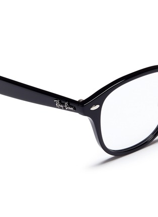 Detail View - Click To Enlarge - RAY-BAN - 'RB5355' acetate square optical glasses