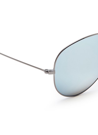 Detail View - Click To Enlarge - RAY-BAN - 'RB3558' mirror aviator sunglasses