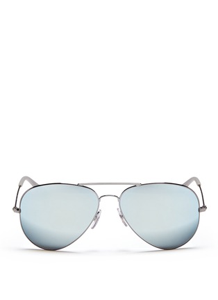 Main View - Click To Enlarge - RAY-BAN - 'RB3558' mirror aviator sunglasses