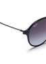 Detail View - Click To Enlarge - RAY-BAN - 'RB4287 Light Ray' acetate rim metal sunglasses