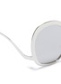 Detail View - Click To Enlarge - - - Oversized irregular round mirror sunglasses