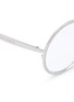 Detail View - Click To Enlarge - - - Dotted metal round optical glasses