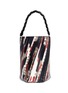 Main View - Click To Enlarge - PROENZA SCHOULER - 'Hex' medium snake embossed leather bucket bag