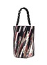 Figure View - Click To Enlarge - PROENZA SCHOULER - 'Hex' medium snake embossed leather bucket bag