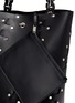 - PROENZA SCHOULER - 'Hex' stud large interlocked leather panel bucket bag