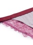 Detail View - Click To Enlarge - 72930 - 'Wild Rose' colourblock lace full briefs