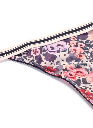 Detail View - Click To Enlarge - 72930 - 'Roomservice' flower print thong