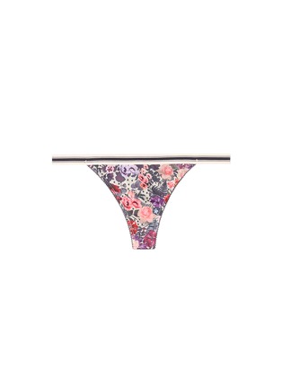Main View - Click To Enlarge - 72930 - 'Roomservice' flower print thong