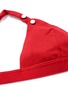 Detail View - Click To Enlarge - 72930 - 'Mon Amour' polka dot textured triangle bikini top
