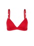 Main View - Click To Enlarge - 72930 - 'Mon Amour' polka dot textured triangle bikini top