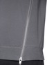 Detail View - Click To Enlarge - SIKI IM / DEN IM - Asymmetric zip sweatshirt
