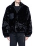 Main View - Click To Enlarge - SIKI IM / DEN IM - Faux fur reversible coach jacket