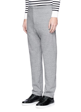 Front View - Click To Enlarge - RAG & BONE - 'Racer' slub cotton French terry sweatpants