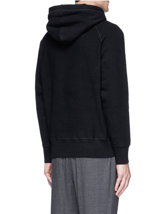 Back View - Click To Enlarge - RAG & BONE - 'Racer' French terry hoodie