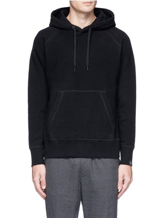 Main View - Click To Enlarge - RAG & BONE - 'Racer' French terry hoodie