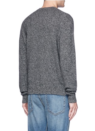 Back View - Click To Enlarge - RAG & BONE - Marled cashmere sweater