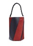 Main View - Click To Enlarge - PROENZA SCHOULER - 'Hex' medium colourblock leather and suede bucket bag