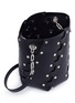  - PROENZA SCHOULER - 'Hex' stud mini interlocked leather panel bucket bag