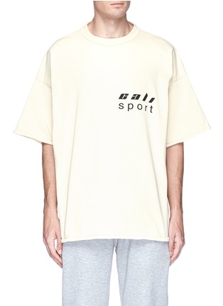 Main View - Click To Enlarge - 72963 - 'Cali Sport' print oversized T-shirt