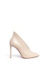 Main View - Click To Enlarge - FRANCESCO RUSSO - Choked-up leather pumps