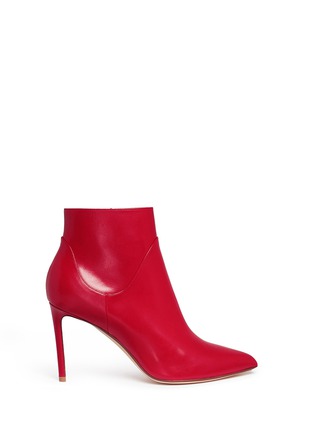 Main View - Click To Enlarge - FRANCESCO RUSSO - Leather ankle boots