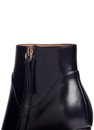 Detail View - Click To Enlarge - FRANCESCO RUSSO - Leather ankle boots