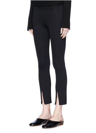 Front View - Click To Enlarge - THE ROW - 'Thilde' split cuff cropped pants