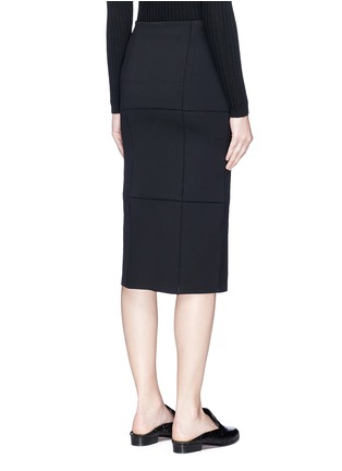 Back View - Click To Enlarge - THE ROW - 'Mattie' scuba jersey skirt