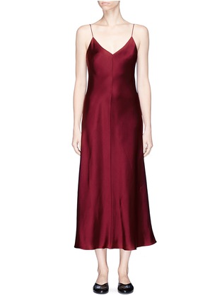 Main View - Click To Enlarge - THE ROW - 'Guinevere' silk satin slip dress