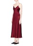 Figure View - Click To Enlarge - THE ROW - 'Guinevere' silk satin slip dress