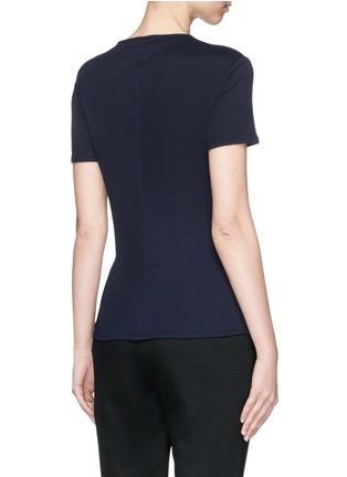Back View - Click To Enlarge - THE ROW - 'Kiara' cotton jersey T-shirt