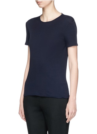 Front View - Click To Enlarge - THE ROW - 'Kiara' cotton jersey T-shirt