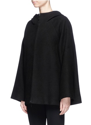 Front View - Click To Enlarge - THE ROW - 'Lennai' flare sleeve hooded jacket