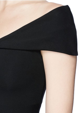 Detail View - Click To Enlarge - THE ROW - 'Delmi' off-shoulder dress