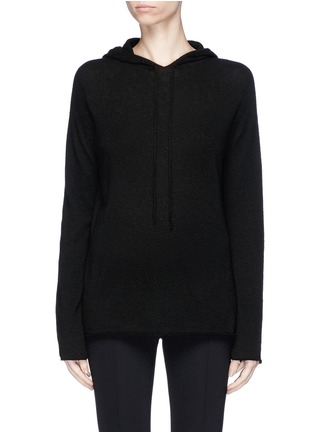 Main View - Click To Enlarge - THE ROW - 'Dina' cashmere-silk blend hoodie