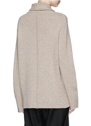 Back View - Click To Enlarge - THE ROW - 'Lexer' cowl neck cashmere sweater