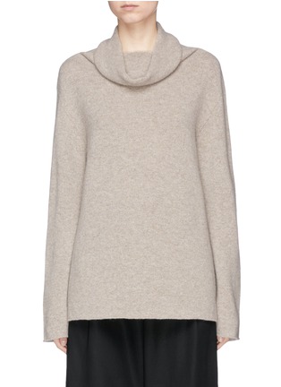 Main View - Click To Enlarge - THE ROW - 'Lexer' cowl neck cashmere sweater