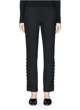 Main View - Click To Enlarge - THE ROW - 'Blaire' button cuff virgin wool-blend pants