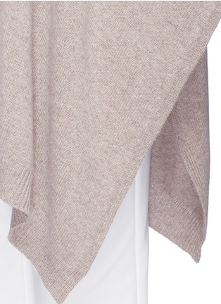 Detail View - Click To Enlarge - THE ROW - 'Hern' cashmere knit cape
