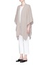 Front View - Click To Enlarge - THE ROW - 'Hern' cashmere knit cape