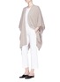 Figure View - Click To Enlarge - THE ROW - 'Hern' cashmere knit cape