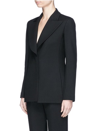 Front View - Click To Enlarge - THE ROW - 'Demilla' virgin wool-blend blazer