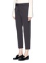 Front View - Click To Enlarge - THE ROW - 'Blake' cropped stretch suiting pants