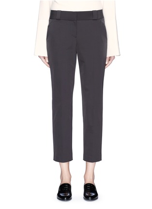 Main View - Click To Enlarge - THE ROW - 'Blake' cropped stretch suiting pants