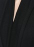 Detail View - Click To Enlarge - THE ROW - 'Sarene' drawstring waist cashmere cardigan
